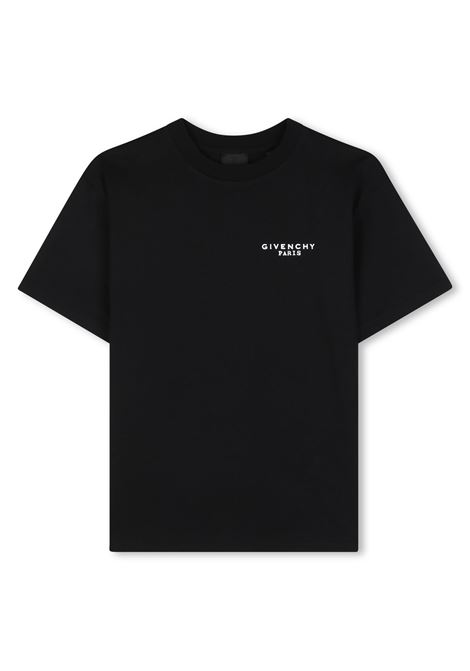 T-shirt con stampa GIVENCHY KIDS | H3128009B